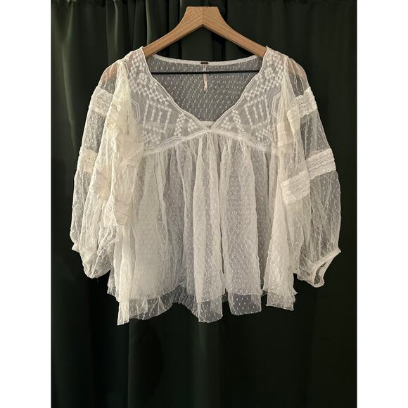 Free People True Candy Tunic in White - Picture 5 of 6